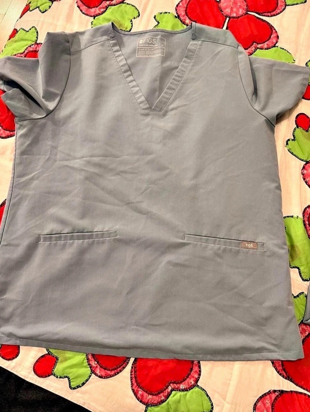 FIGS Scrub Set in Dusty blue